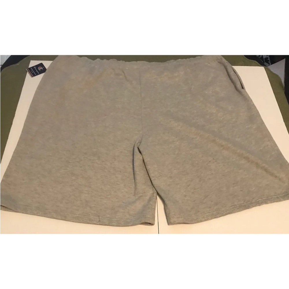NEW Men's Big & Tall Champion Oxford Grey Solid Lounge Shorts Size 6XL - Picture 5 of 5